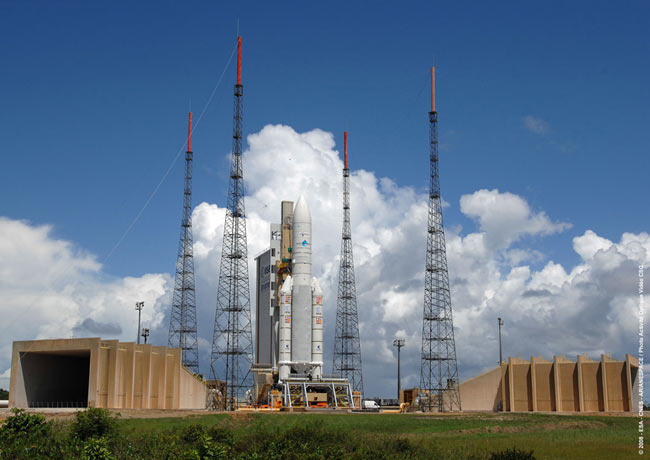 Two Satellites in Orbit After Good Ride from Ariane 5